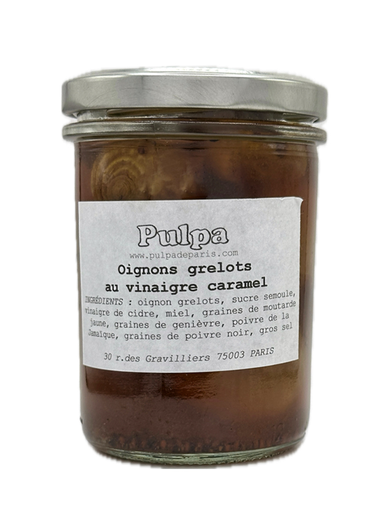 Oignons grelots au vinaigre caramel